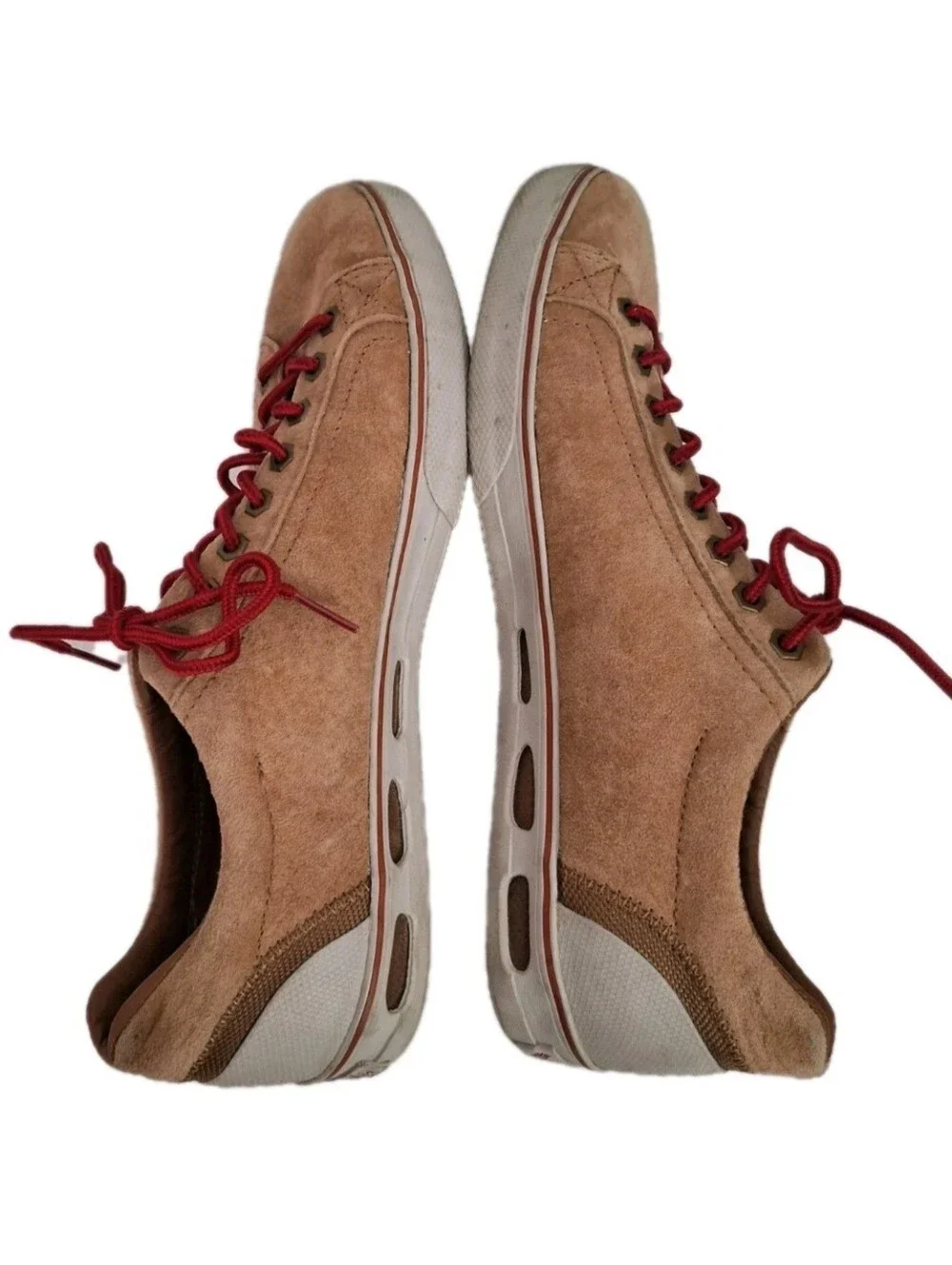 Columbia brown suede